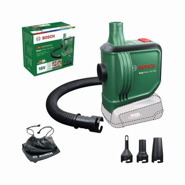 Bosch EasyInflate 18V-500 Akülü Hava Pompası Solo (Aküsüz)