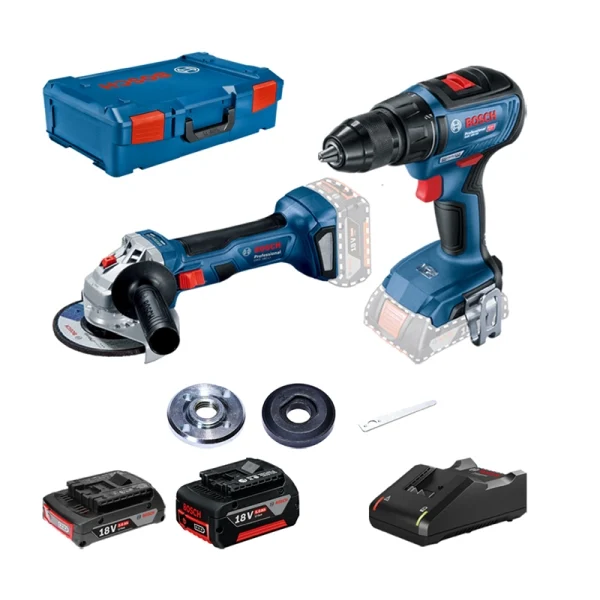 Bosch Akülü Makine Seti GWS180-LI + GSR 18V-50