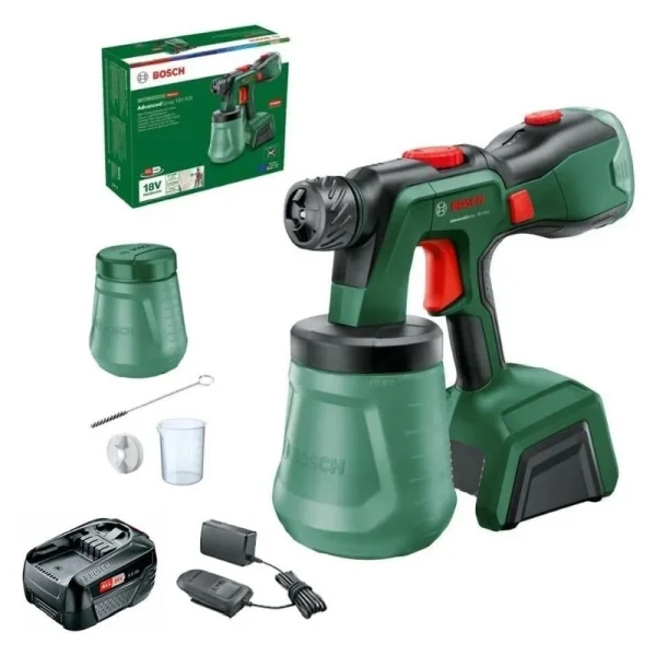 AdvancedSpray 18V-500 Püskürtme Sistemi (Tek Akü,1x4,0Ah)