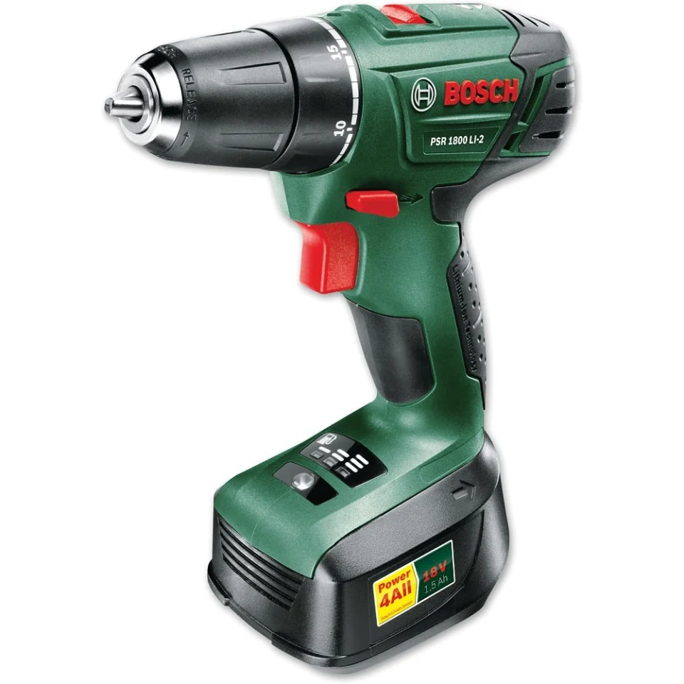 Bosch PSR 1800 LI-2 Akülü Vidalama