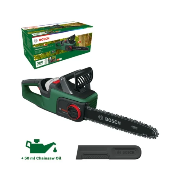 Bosch AdvancedChain 36V-35-40 Testere (Tek Akü 1x2.0Ah,)