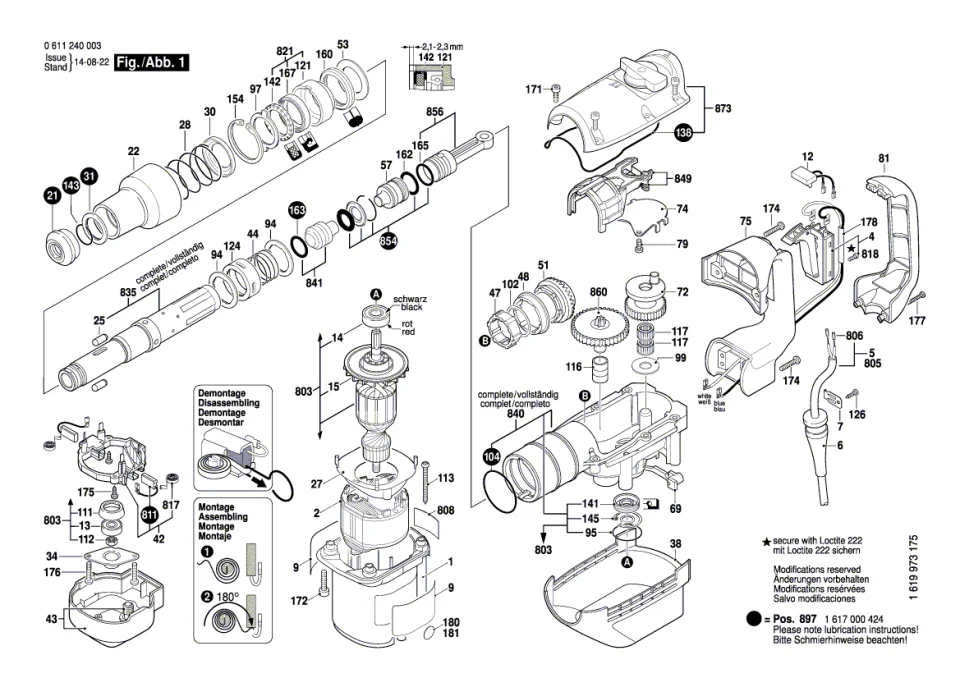 Bosch GBH 500 Kırıcı-Delici