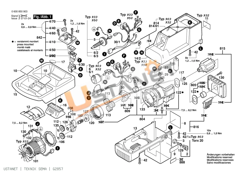 Bosch AXT 2300 Dal Öğütme