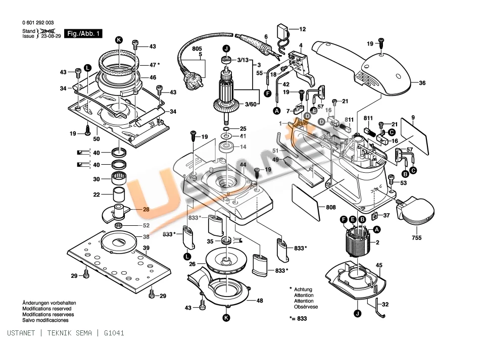 Bosch GSS 230 A Titreşimli Zımpara