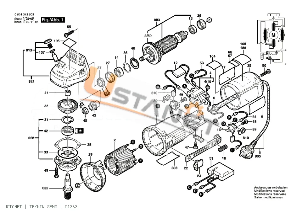 Bosch GWS 9-125 CS Taşlama