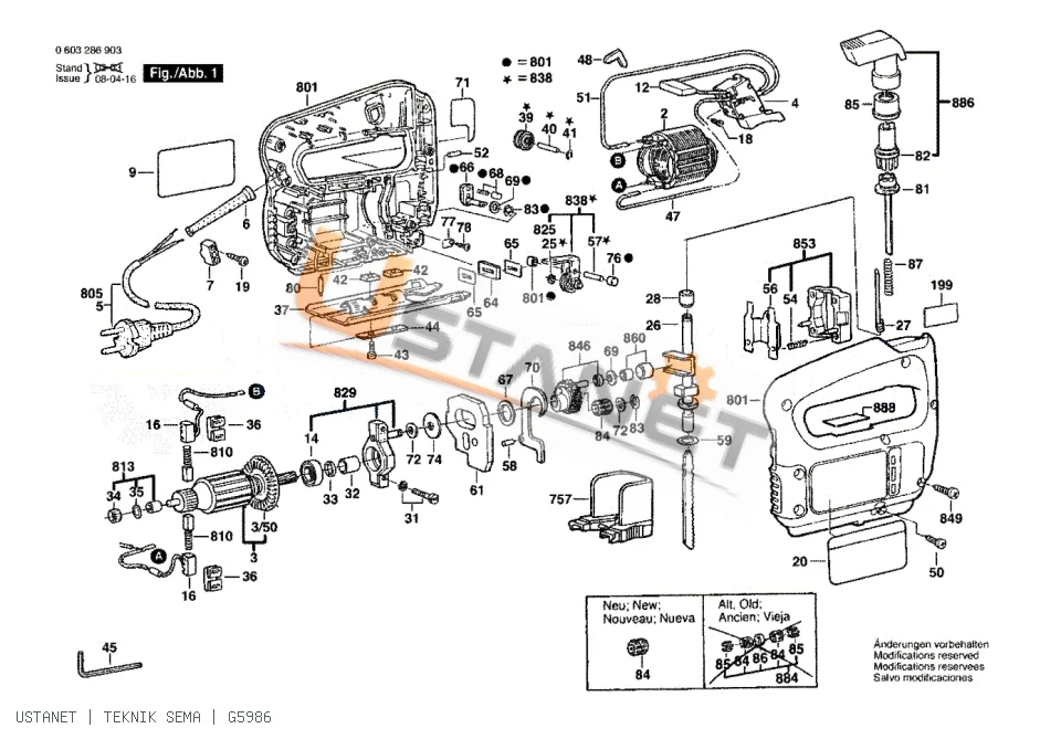 Bosch PST 65 PAE Dekupaj Testere