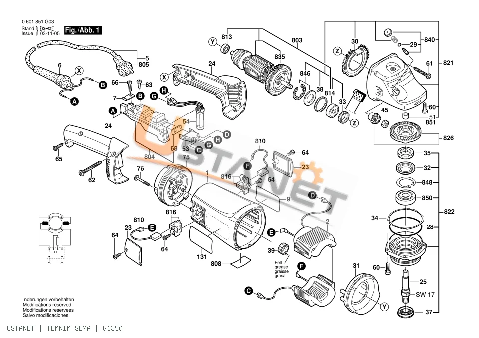 Bosch GWS 21-230 JHV Taşlama
