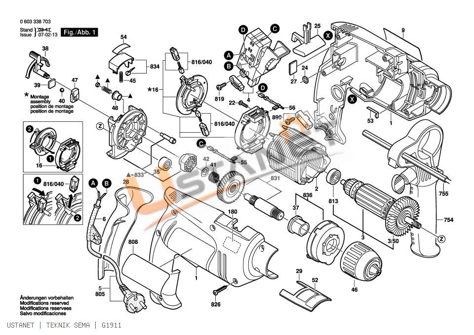 Bosch PSB 580 RE Darbeli Matkap