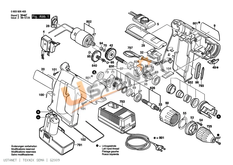 Bosch PSB 9,6 VSP-2 Akülü Darbeli Matkap
