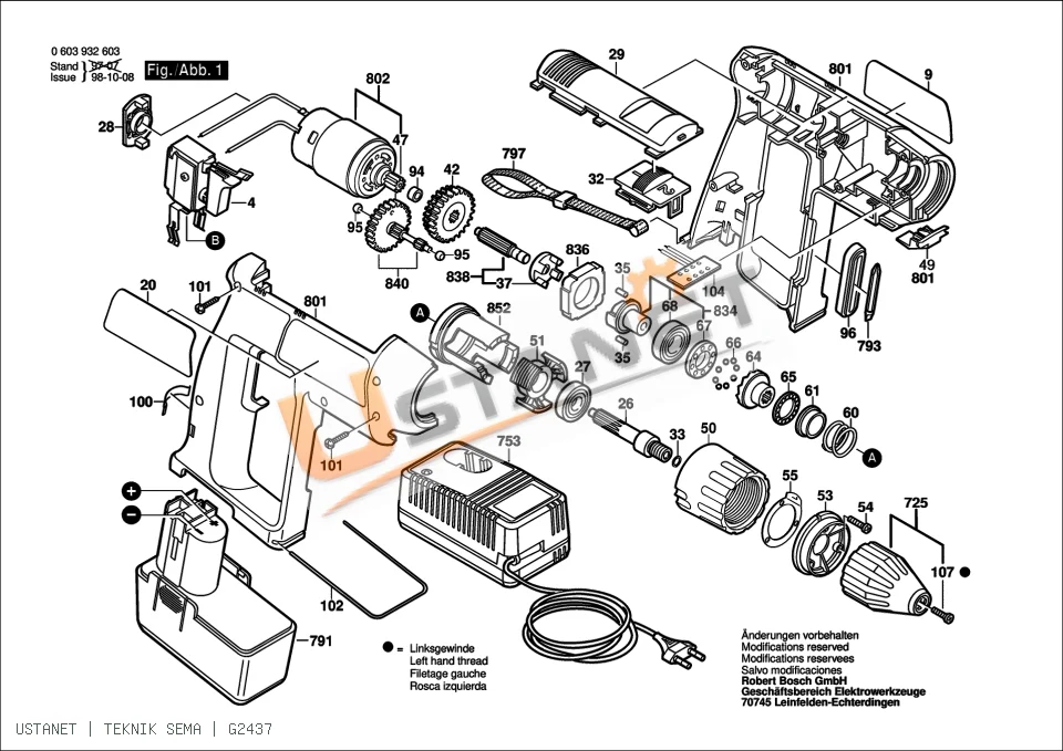Bosch PSR 7,2 VES-2 Akülü Vidalama