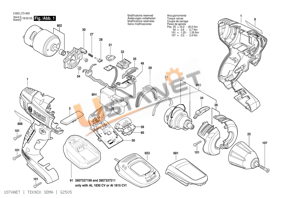 Bosch PSR 14,4 LI-2 Akülü Vidalama