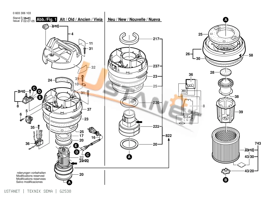 Bosch PAS 12-50 F Elektrikli Süpürge
