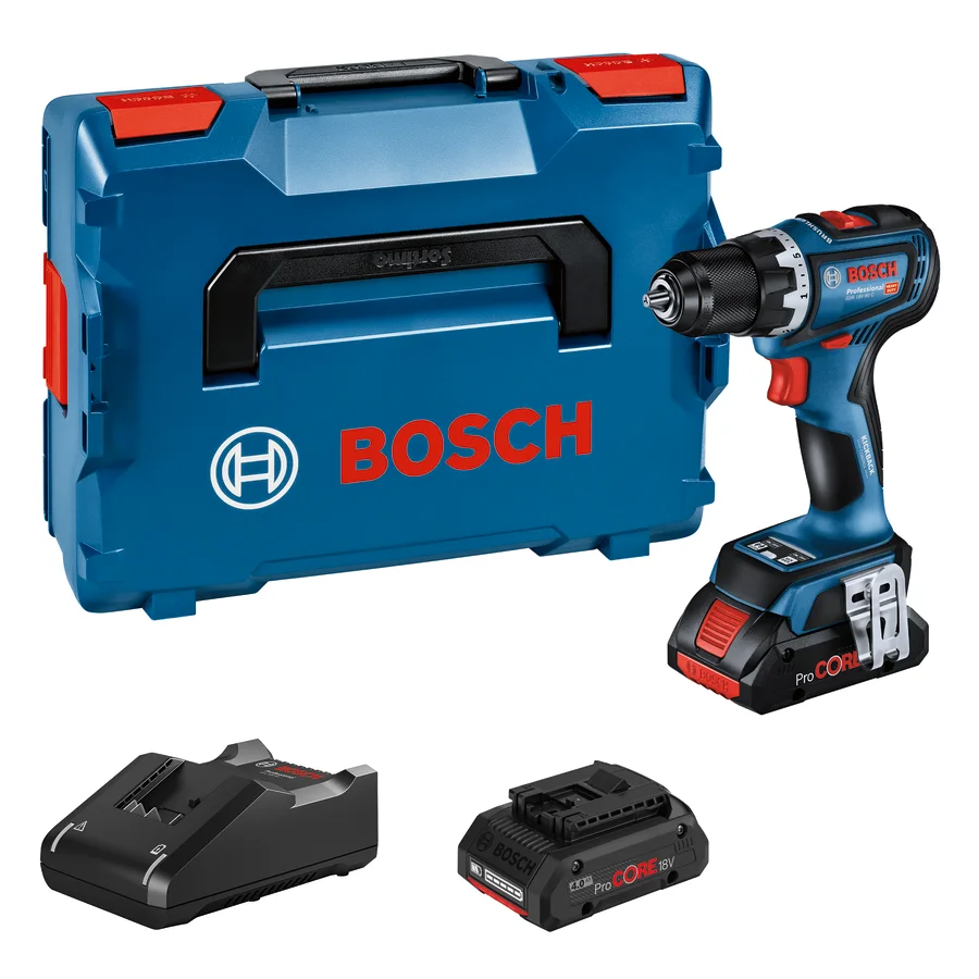 Bosch GSR 18V-90C AKülü Delme Vidalama (2x5.0 Ah)