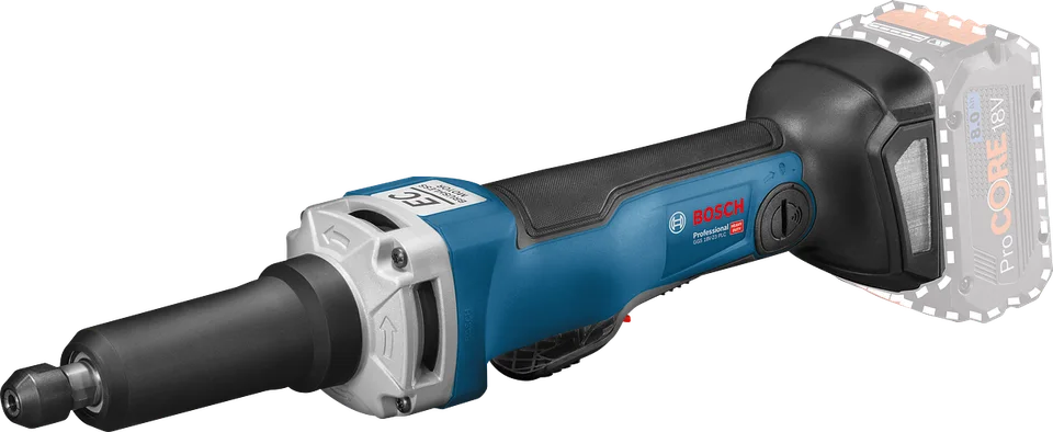 Bosch GGS 18V-23 PLC Akülü Kalıpçı Taşlama (Solo model)
