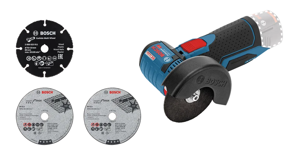 Bosch GWS 12V-76 Akülü Taşlama (Solo model)