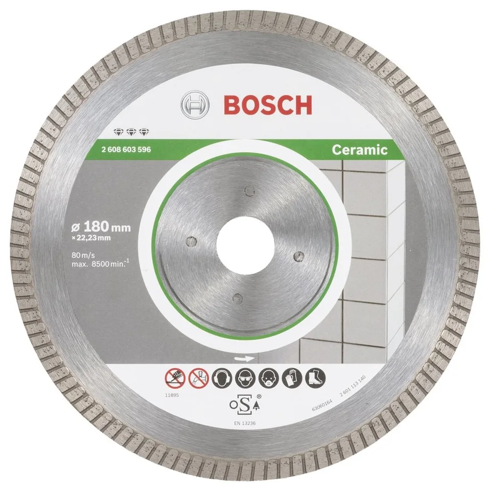 Bosch 180mm x 22.23mm x 1.6mm Elmas Kesme Bıçağı