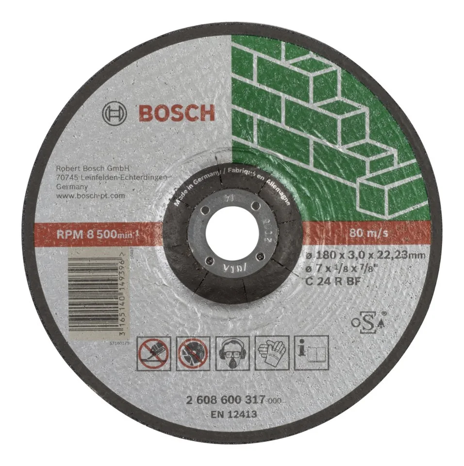 Bosch Metal Kesme Diski Bombeli 180*3,0 mm Expert 2608600317