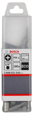Bosch Ekonomik Seri Vidalama Ucu PH2 25mm 100 lü