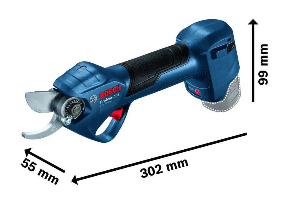 Bosch Pro Pruner Akülü Bahçe Makası (SOLO)