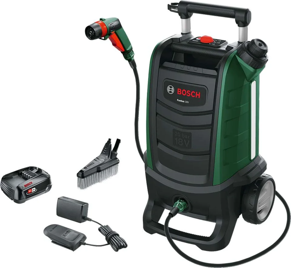 Bosch Fontus Gen2 Akülü Basınçlı Yıkama ( Tek Akü )