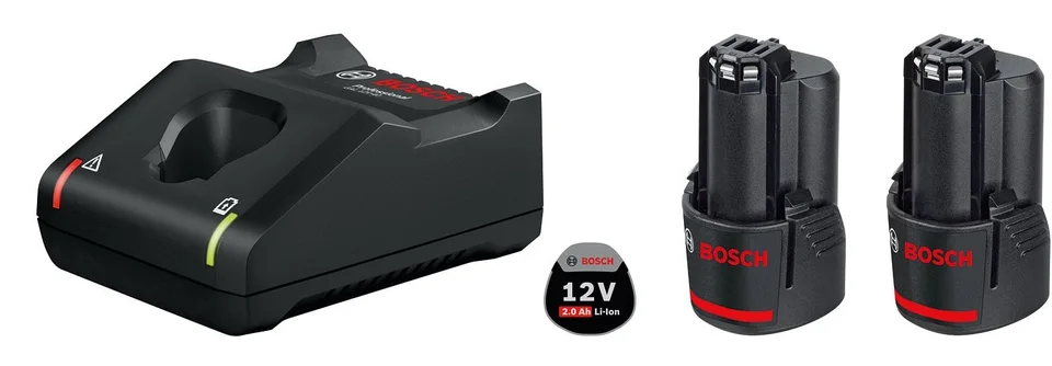 Bosch GBA V 2x 2Ah + GAL 12V-40 Başlangıç Seti