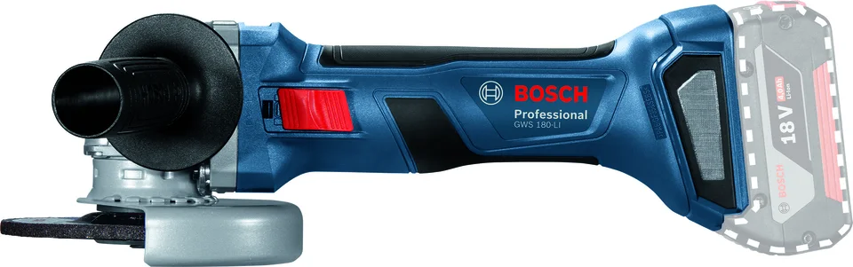 Bosch GWS 180-LI Akülü Taşlama Makinesi (Solo-125 mm)