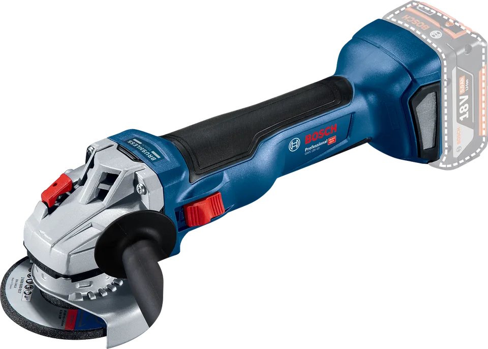 Bosch GWS 18V-10 Akülü Taşlama Makinesi (Solo-125 mm)