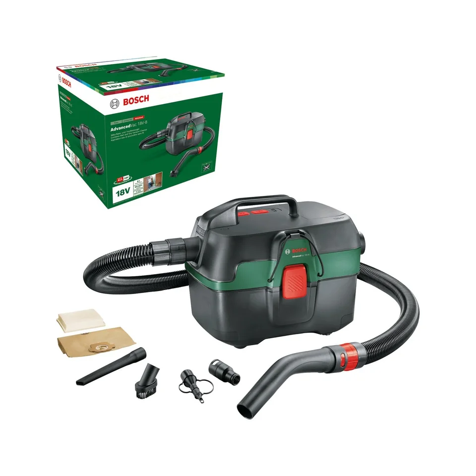 Bosch AdvancedVac 18 Akülü Elektrik Süpürgesi (Solo)