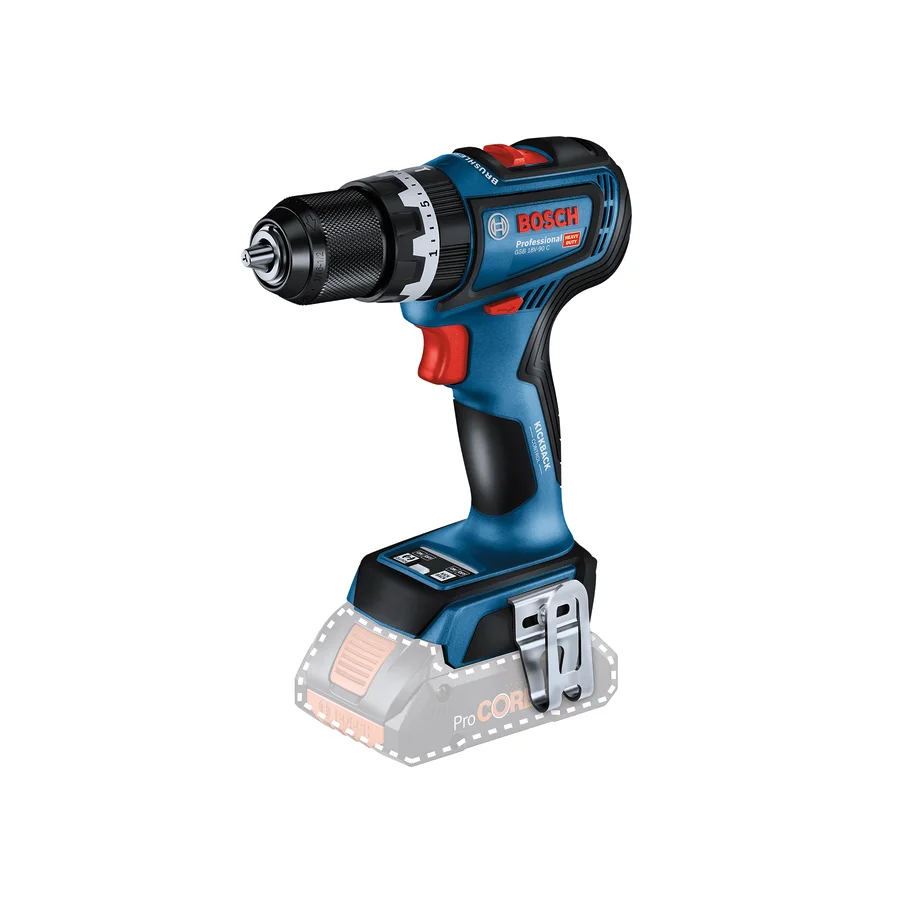 Bosch GSB 18V-90 C Akülü Darbeli Delme Vidalama (Solo)