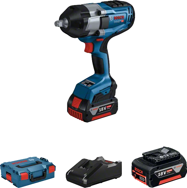 Bosch GDS 18V-1000 Akülü Somun Sıkma Makinesi 5.0Ah