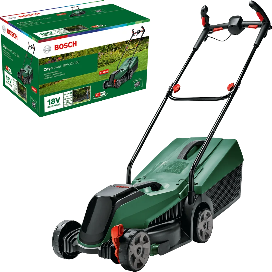 Bosch CityMower 18V-32-300 Solo(Aküsüz) AkülüÇimBiçme