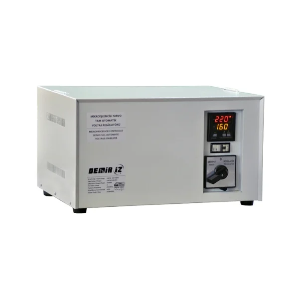 Demiriz MSR 15 B Monofaze Servo Oto.Voltaj Regül.15kWA Bakır Sar.
