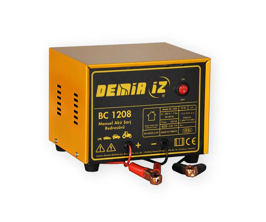 Demiriz BC 1208 Manuel Akü Şarj Redresörü
