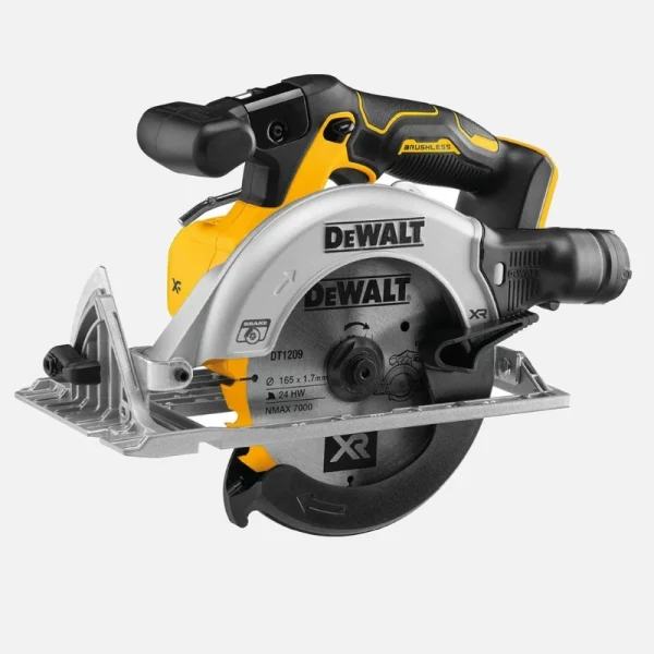 Dewalt DCS565NT Tip 1 Akülü Daire Testere 165mm (Solo) Kömürsüz
