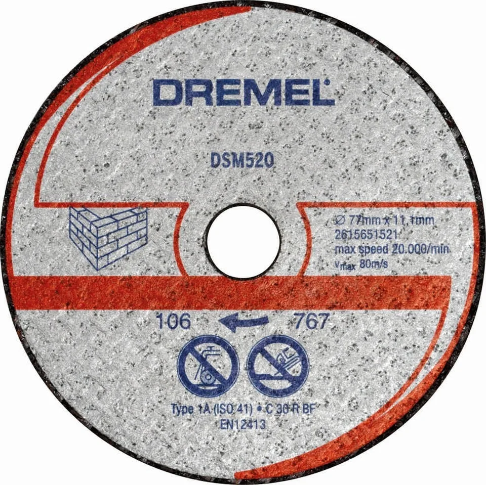 Dremel Dsm20 Duvar Kesme Diski 2 adet (DSM520)