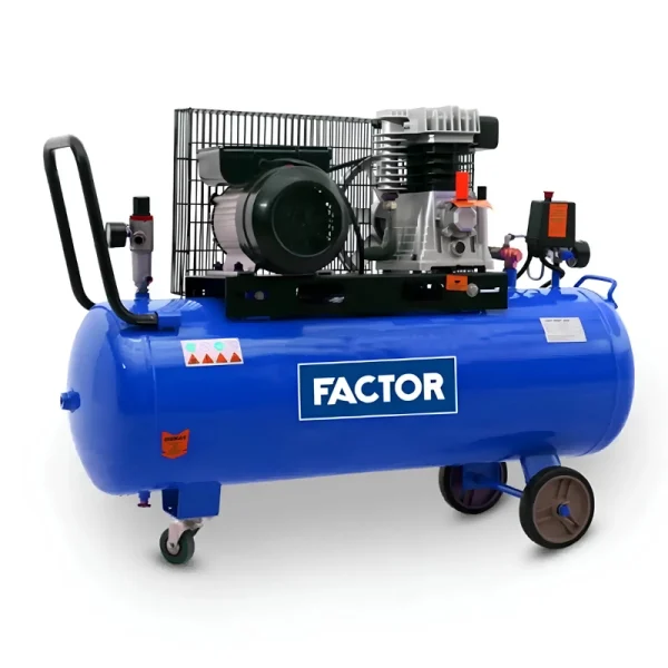 Factor FACZ-0.17/8-100 Hava Kompresörü 100 Litre 2,5 Hp Ac100