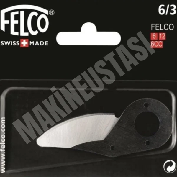 Felco 6/3 Yedek Üst Bıçak 6-12-6CC Uyumlu