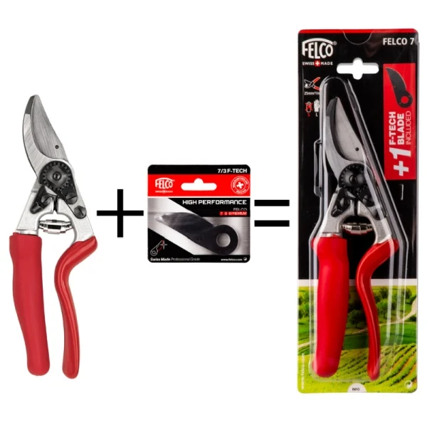 Felco P154 Felco 7 Budama Makası ve Üst Bıçak F-Tech 7/3