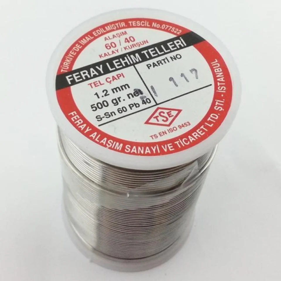 Feray Lehim Teli 60/40 1,2 mm 500 gr.