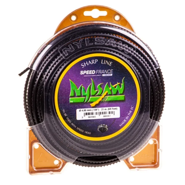 First 7430151 Misina 4.0mm 21m Siyah Tırtıklı Nylsaw