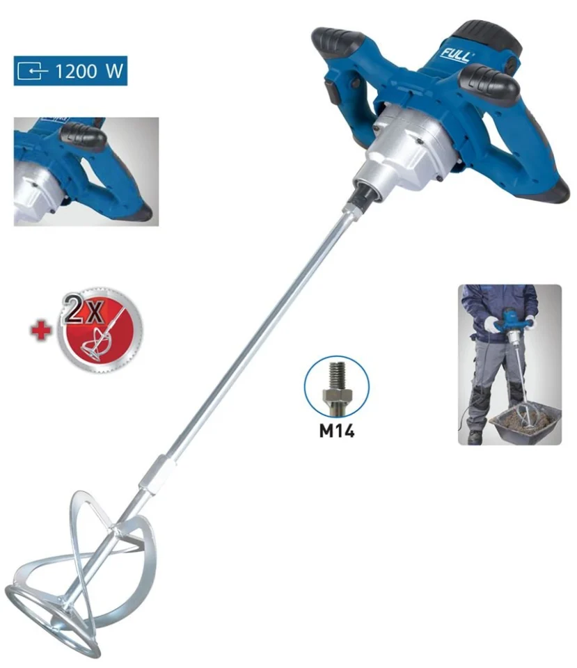 Full PM1200 Boya Harç Karıştırıcı Mikser