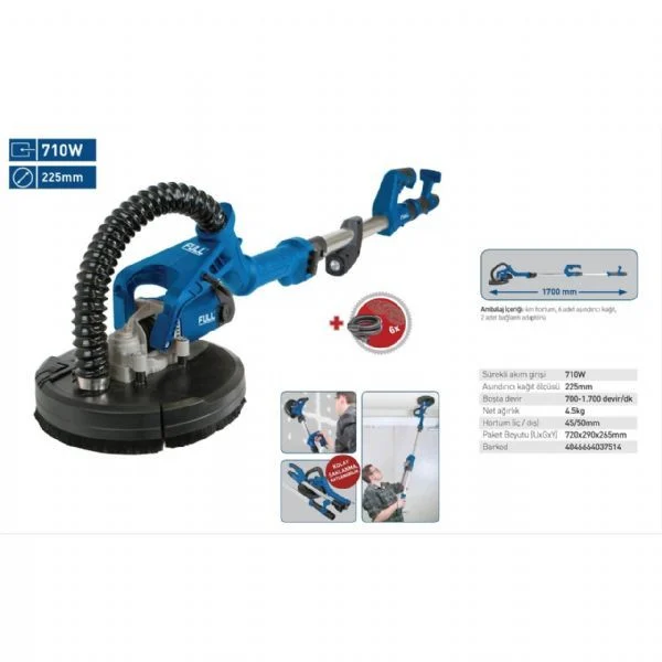 Full Ds 920 Duvar Zımparalama Makinesi