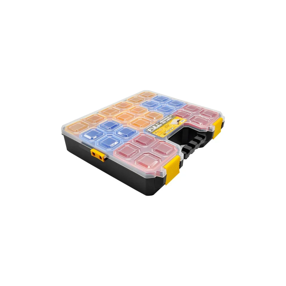 Fullkup400 Plastik Kilitli Organizer 40 İnç Takım Çantası