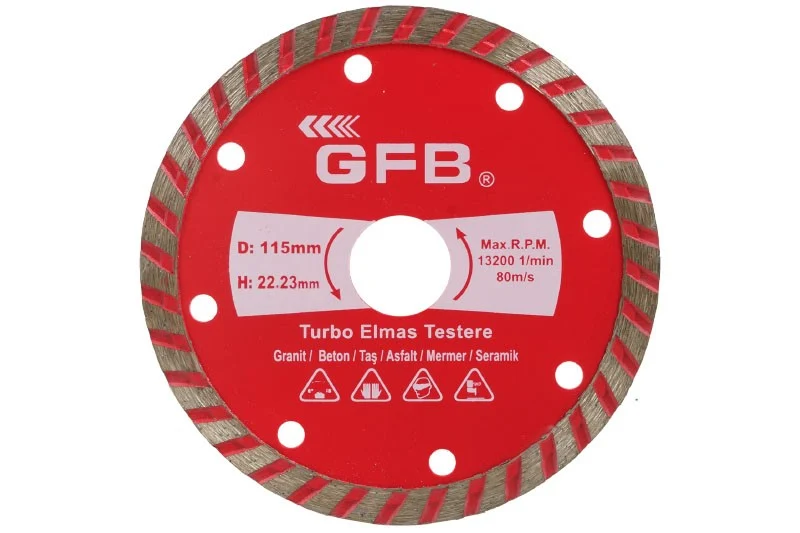 GFB Turbo Elmas Mermer-Granit Kesici 180 mm