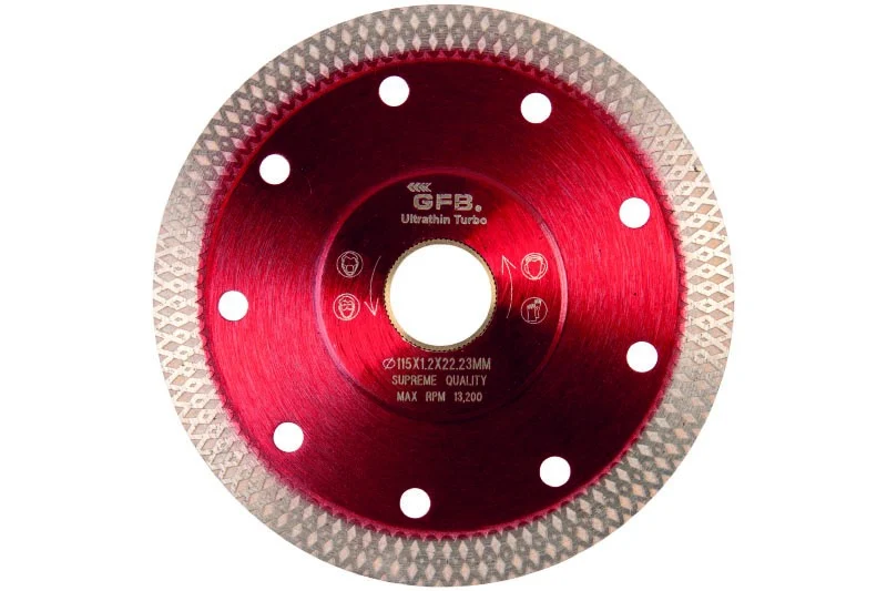 GFB Hassas Kesim İnce Turbo Elmas Seramik-Fayans Kesici 115 mm