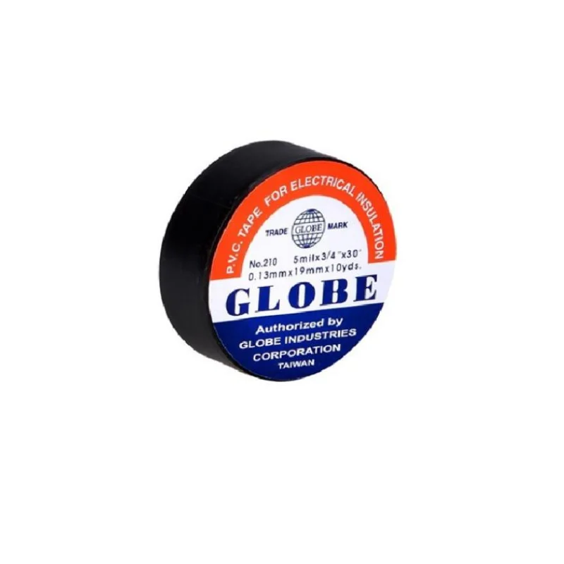 Globe 0.13x19 mm İzole Bant 10lu Siyah