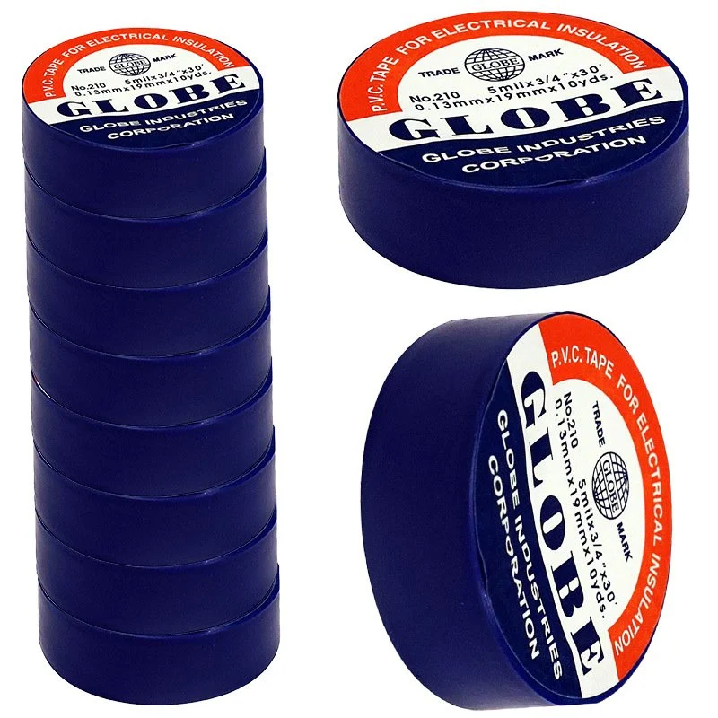 Globe 0.13x19 mm İzole Bant 10lu Mavi