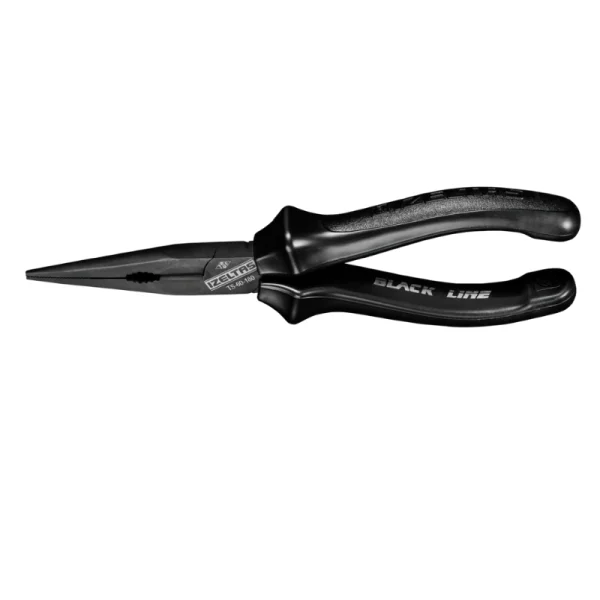 İzeltaş 180 Mm Kargaburun Düz Uçlu Black Line