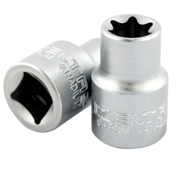 İzeltaş 11130602 E10 1/2inç Star(Torx) Lokma Anahtar