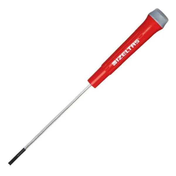 İzeltaş 450017 Elektronikçi Tip(Klemens) Düz Uçlu Tornavida